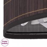 barna sarok bambusz szennyestartó kosár 60 L