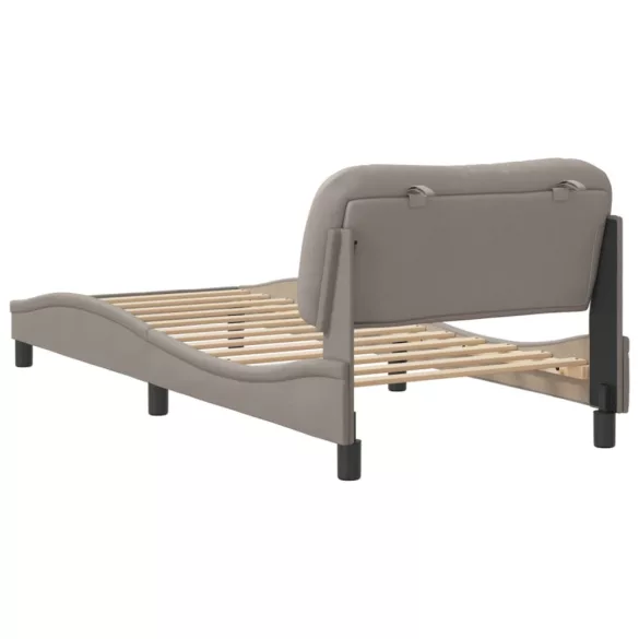 ágykeret matrac nélkül Hvar tópszín 90x190 cm anyagból