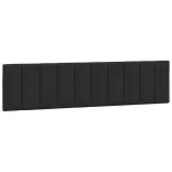 fekete bársony ágykeret matrac nélkül Hanko 200 x 200 cm