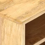 tömör mangófa TV-szekrény 140 x 30 x 50 cm