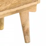 tömör mangófa TV-szekrény 140 x 30 x 50 cm