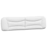 fehér műbőr ágykeret matrac nélkül Hvar 200x200 cm