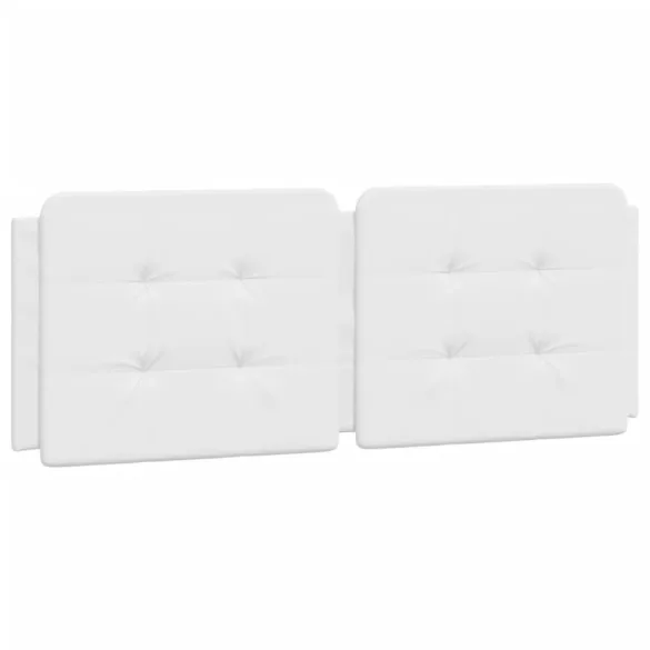 fehér műbőr ágykeret matrac nélkül Zadar 120 x 200 cm