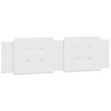 fehér műbőr ágykeret matrac nélkül Zadar 180x200 cm