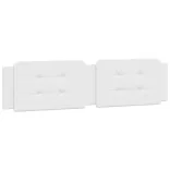 fehér műbőr ágykeret matrac nélkül Zadar 200x200 cm