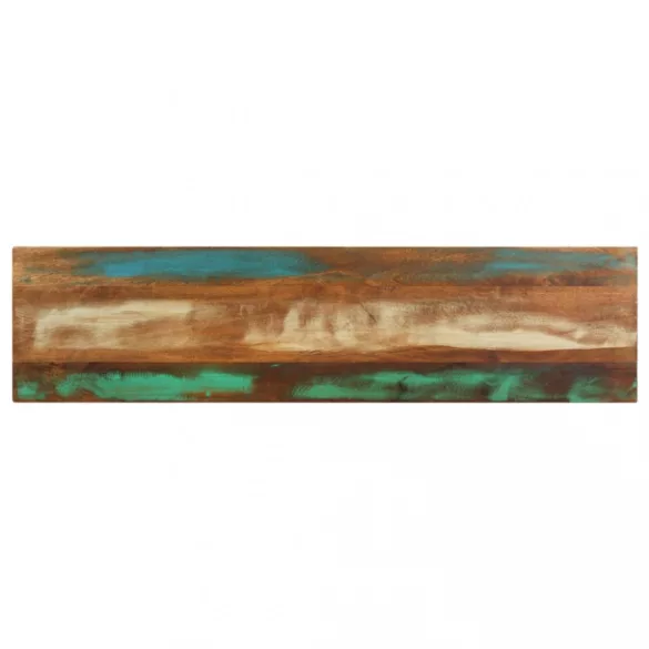 tömör újrahasznosított fa tálalóasztal 120 x 30 x 75 cm