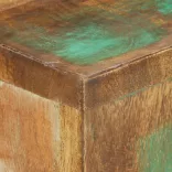 tömör újrahasznosított fa tálalóasztal 120 x 30 x 75 cm
