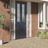 2 db matt bambusz mintás PVC ablakfólia