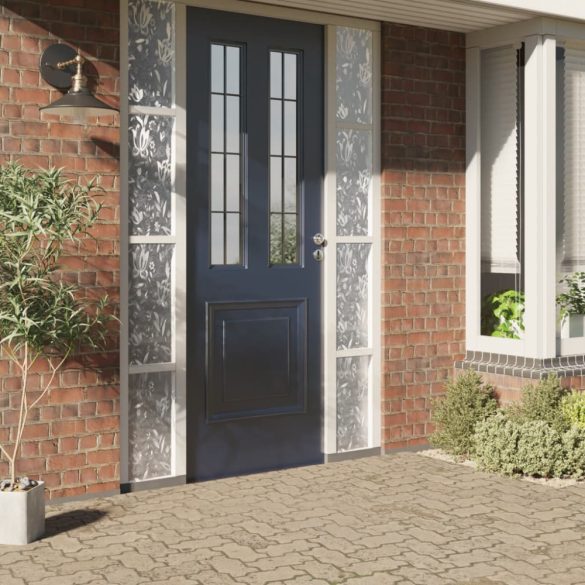 4 db matt virágminta PVC ablakfólia