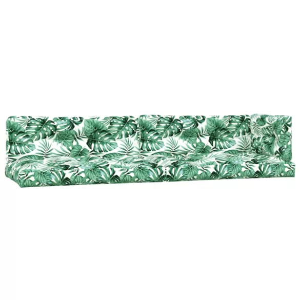 3 részes tömör akácfa kerti raklap ülőgarnitúra párnával