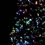 zöld száloptikás műkarácsonyfa állvánnyal 240 cm