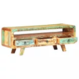 tömör újrahasznosított fa TV-szekrény 117 x 30 x 41 cm