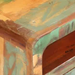 tömör újrahasznosított fa TV-szekrény 117 x 30 x 41 cm