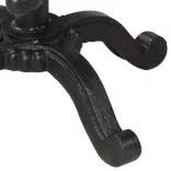 fekete öntöttvas bárszék