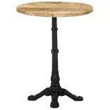 nyers mangófa bisztróasztal Ø60 x 76 cm