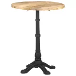 nyers mangófa bisztróasztal Ø60 x 76 cm