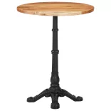 tömör akácfa bisztróasztal Ø60 x 76 cm