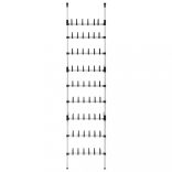 alumínium teleszkópos cipőtartó rudakkal