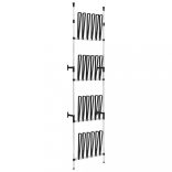 alumínium teleszkópos csizmatartó rudakkal