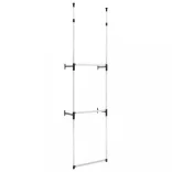 alumínium teleszkópos szekrényrendszer rudakkal