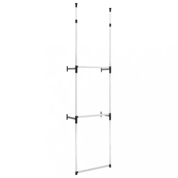 alumínium teleszkópos szekrényrendszer rudakkal