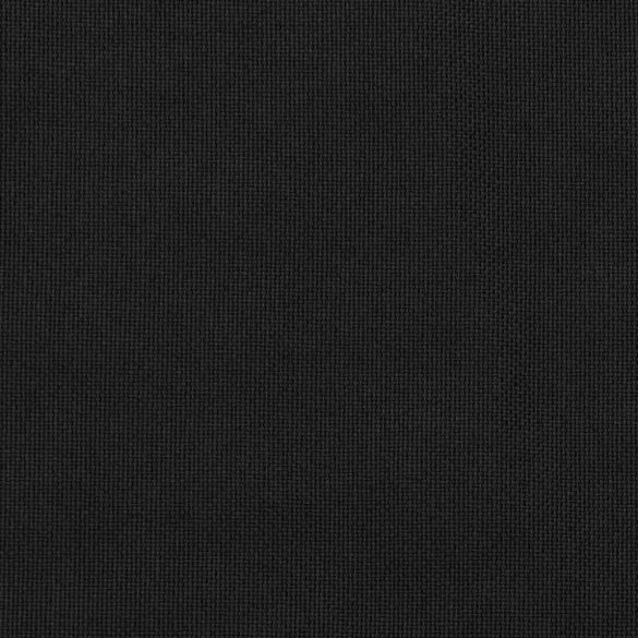 2 db fekete, vászonhatású sötétítőfüggöny fűzőkarikával 140 x 175 cm