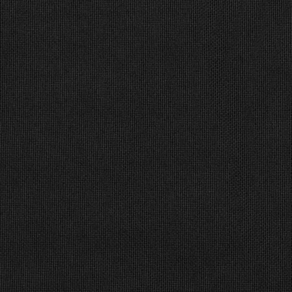 2 db fekete, vászonhatású sötétítőfüggöny fűzőkarikával 140 x 225 cm