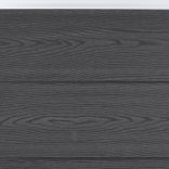 szürke WPC kerítéspanelszett 526 x 186 cm