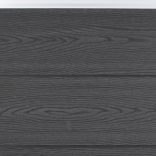 szürke WPC kerítéspanelszett 872 x 186 cm