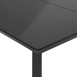 9 részes barna polyrattan kerti étkezőgarnitúra párnákkal