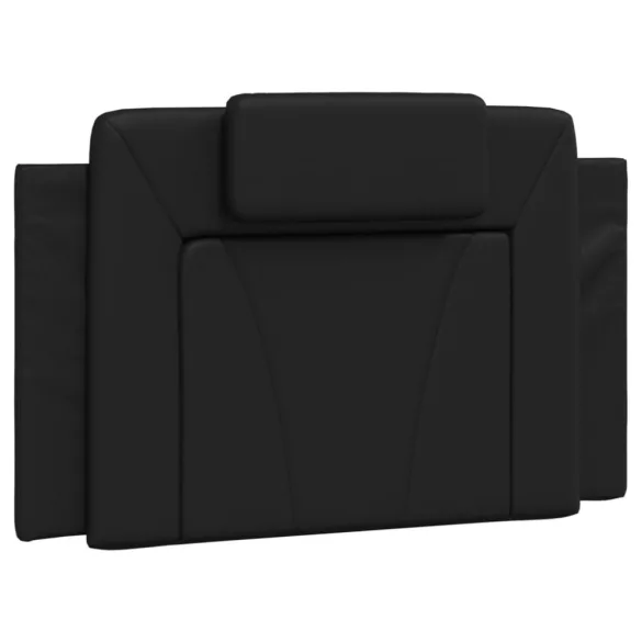 fekete ágykeret Viana LED-ekkel matrac nélkül 80 x 200 cm