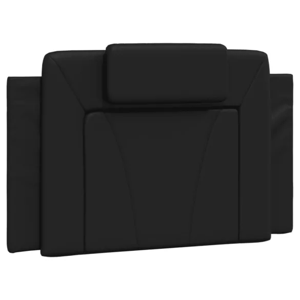 fekete ágykeret Viana LED-ekkel matrac nélkül 90 x 200 cm