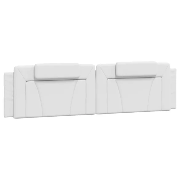 fehér ágykeret Viana LED-ekkel matrac nélkül 200x200 cm