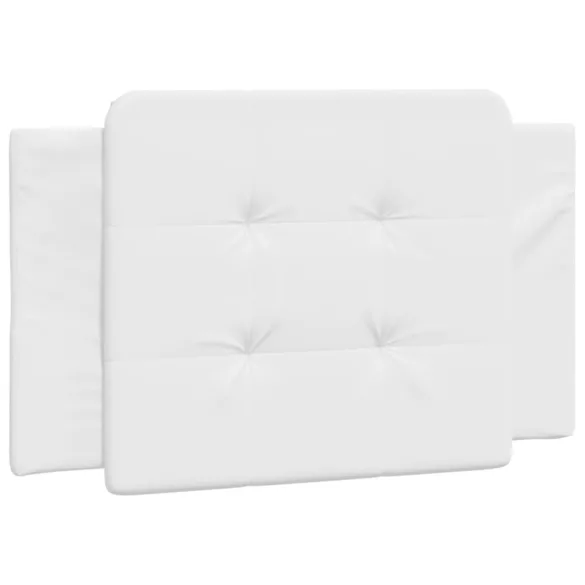 fehér ágykeret LED-ekkel matrac nélkül Zadar 100 x 200 cm