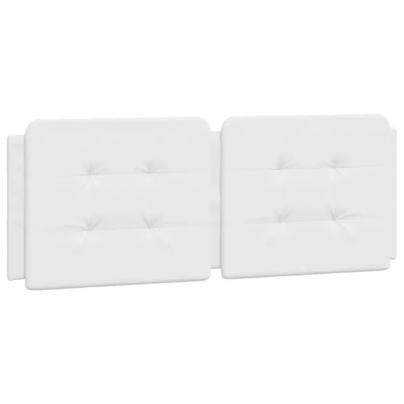 fehér ágykeret LED-ekkel matrac nélkül Zadar 140 x 190 cm