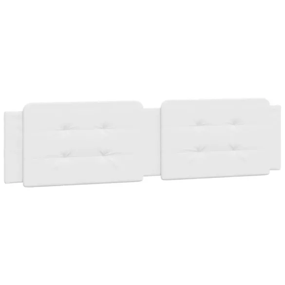 fehér ágykeret LED-ekkel matrac nélkül Zadar 200x200 cm