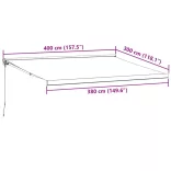 burgundi vörös kézzel kihúzható napellenző 400 x 300 cm