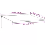 burgundi vörös kézzel kihúzható napellenző 400 x 300 cm