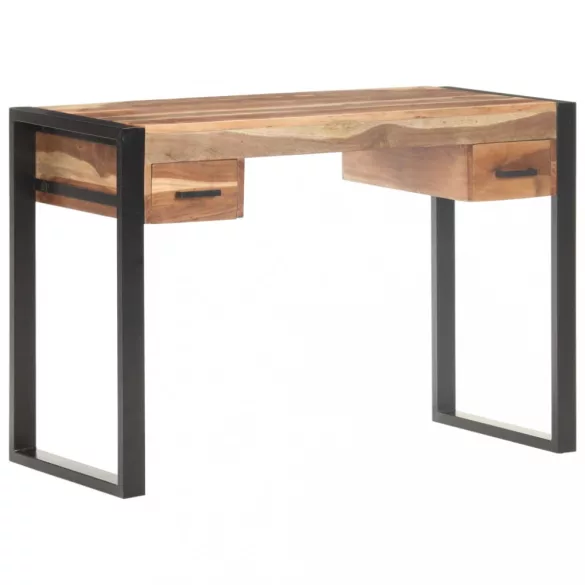 tömör fa íróasztal 110 x 50 x 76 cm