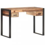 tömör fa íróasztal 110 x 50 x 76 cm