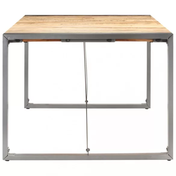 tömör nyers mangófa étkezőasztal 180 x 90 x 75 cm