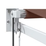 barna automata kihúzható napellenző 300x250 cm