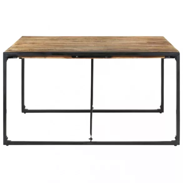 nyers mangófa étkezőasztal 140 x 140 x 75 cm