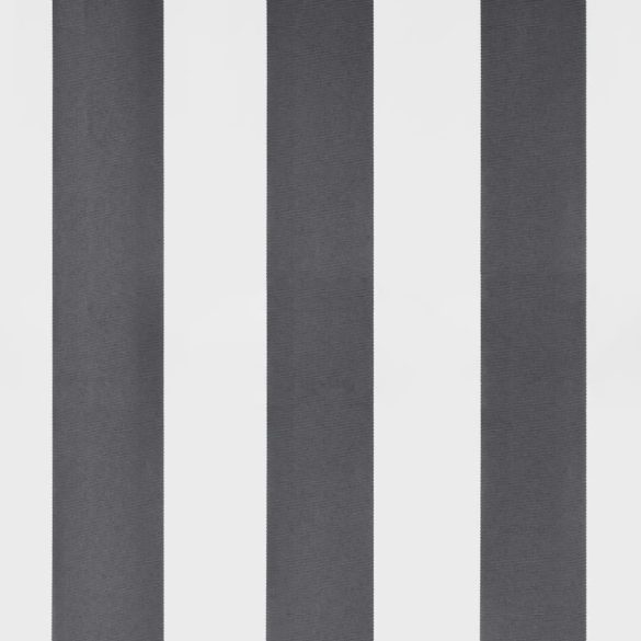 antracit és fehér szövet és alumínium behúzható napellenző 4x3m