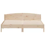 tömör fenyőfa ágy matrac nélkül 200 x 200 cm