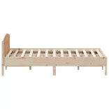 tömör fenyőfa ágy matrac nélkül 200 x 200 cm
