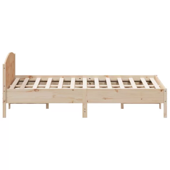tömör fenyőfa ágy matrac nélkül 200 x 200 cm
