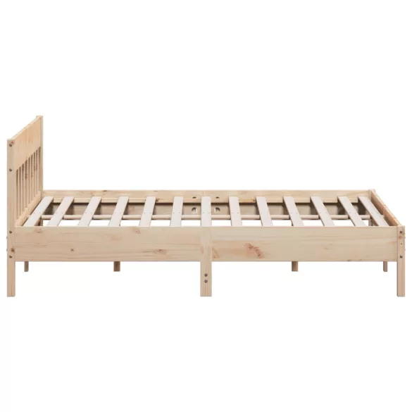 tömör fenyőfa ágy matrac nélkül 200 x 200 cm
