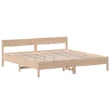 tömör fenyőfa ágy matrac nélkül 200 x 200 cm