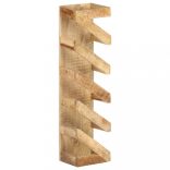 tömör mangófa bortartó állvány 5 palackhoz